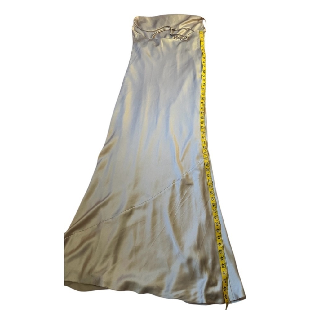 Show Me Your MuMu Cream Slip Dress Cowl Neck Sleeveless - Picture 8 of 12